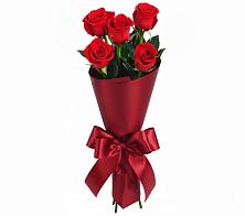 5 Красных роз Эдлесс Лав в Лянторе Букет 5 Красных роз Эдлесс Лав в Лянторе