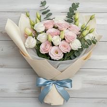 Букет шампанское в Лянторе Букет цветов из:  Лизиантусы в Лянторе