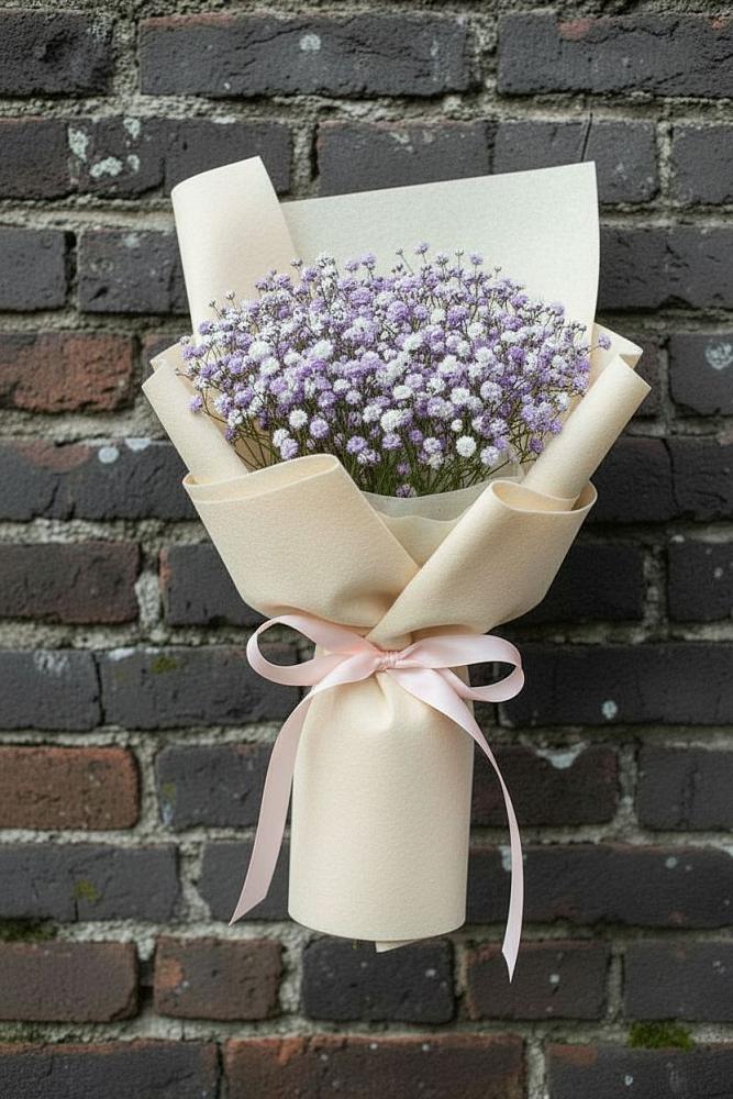 Букет Нежные чувства в Лянторе Букет цветов из: Гипсофила в Лянторе