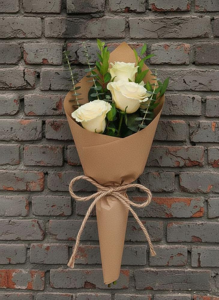 Букет из 3 роз в Лянторе Букет цветов из: Розы в Лянторе