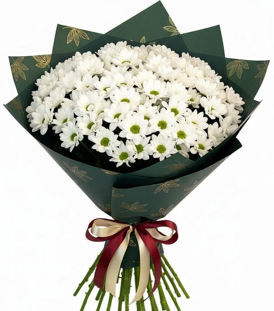 Букет море ромашек в Лянторе Букет цветов из: Хризантемы в Лянторе