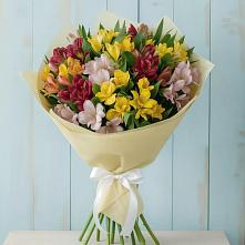 Букет Летние краски в Лянторе Букет цветов из:  Альстромерии в Лянторе