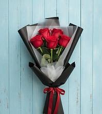 Букет в ритме города в Лянторе Букет цветов из:  Розы в Лянторе