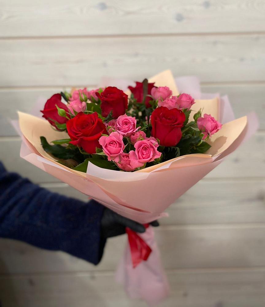 Букет тайны любви в Лянторе Букет цветов из: Розы в Лянторе