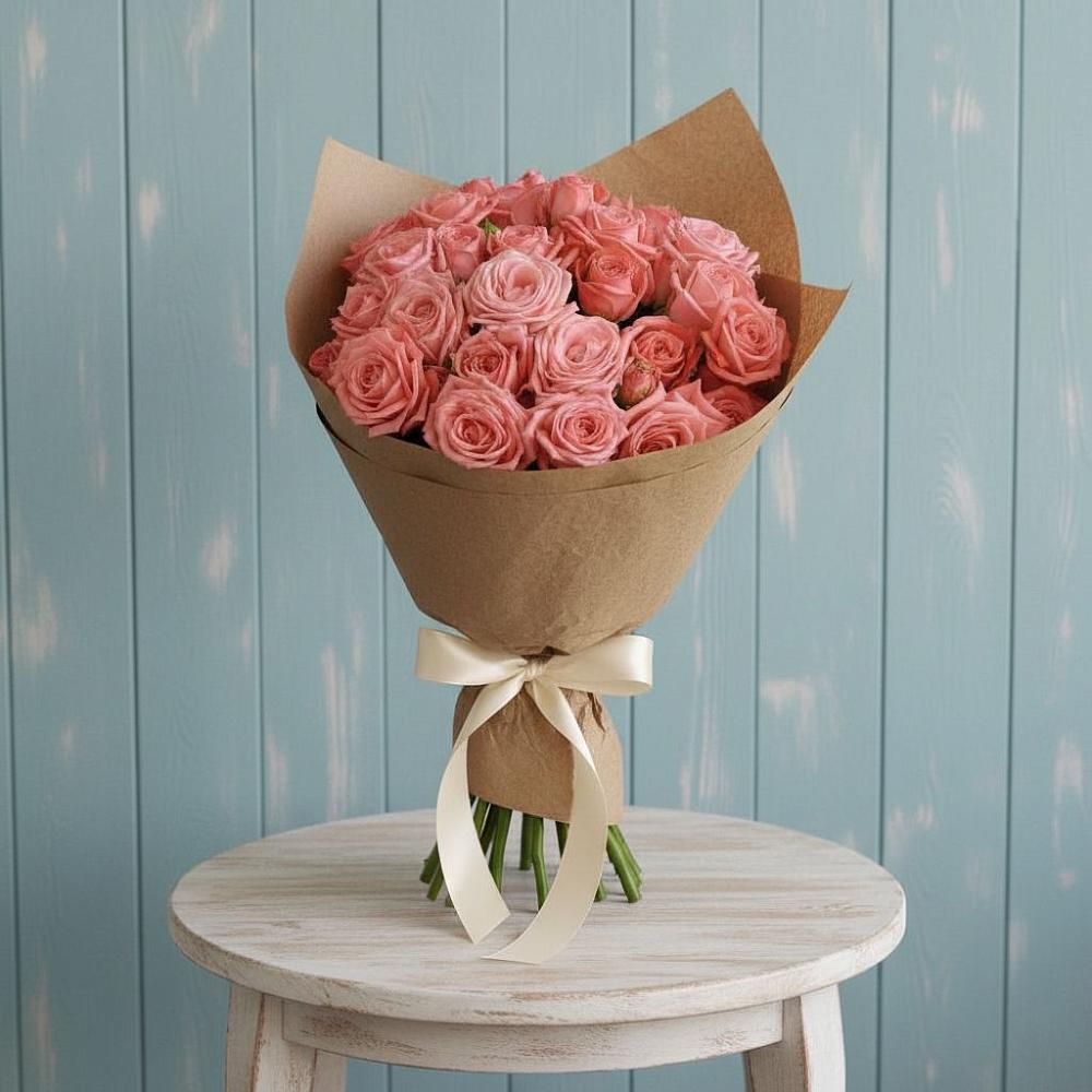 Букет пленительный в Лянторе Букет цветов из: Розы в Лянторе