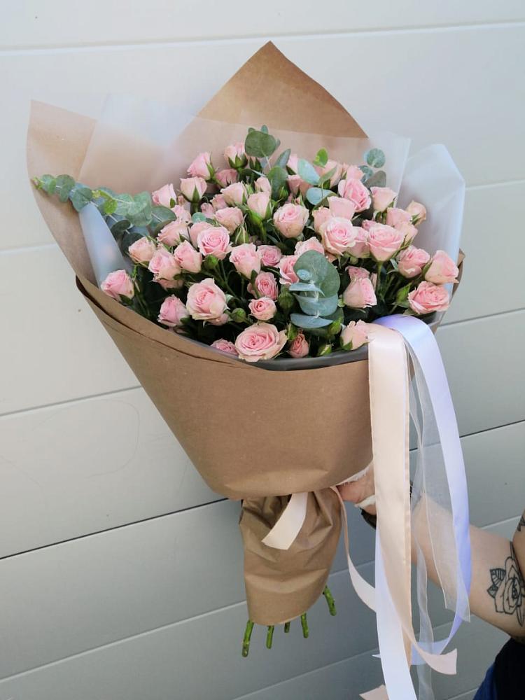 Букет Нежное касание в Лянторе Букет цветов из: Розы в Лянторе