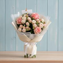 Букет голос любви #REPLACE_PRED# Лянторе Букет цветов из:  Розы #REPLACE_PRED# Лянторе