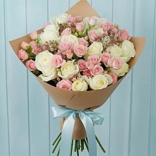 Букет романтичный подарок в Лянторе Букет цветов из:  Розы в Лянторе